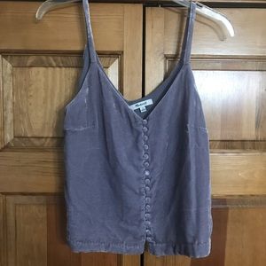 Madewell Velvet Top